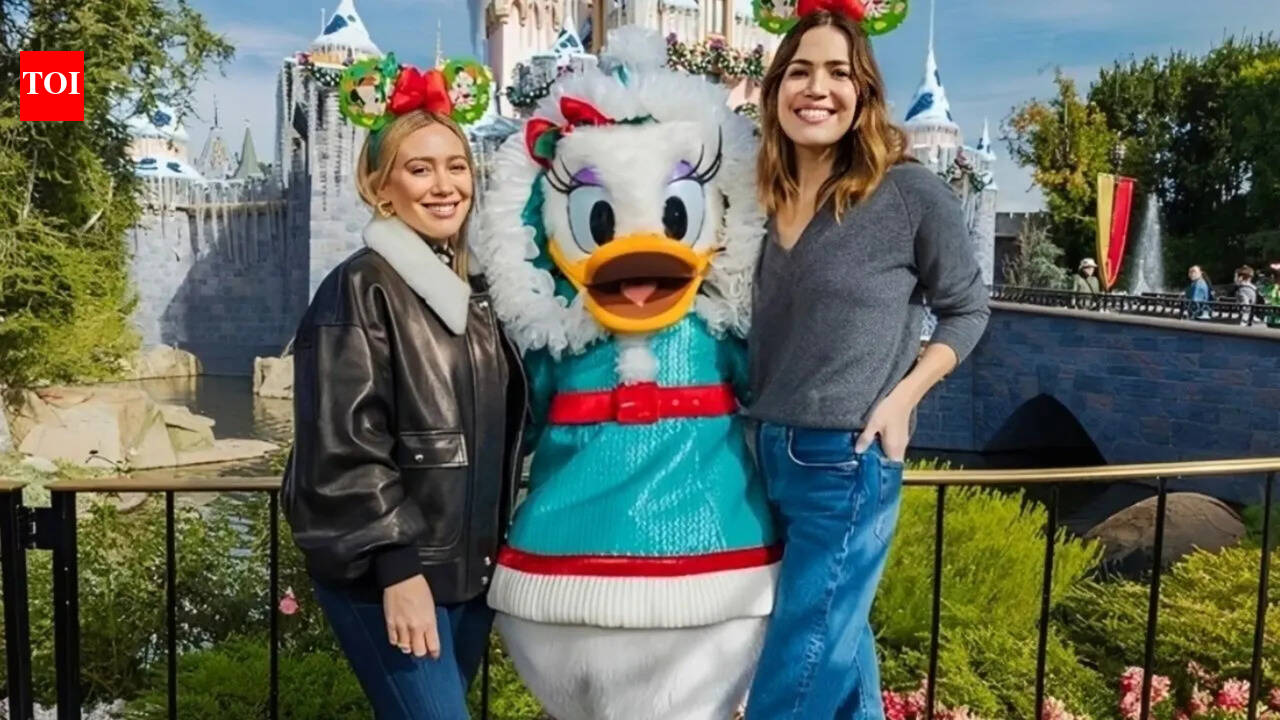 Mandy Moore and Hilary Duff Enjoy a Fun Double Date at Bruce Springsteen Concert |