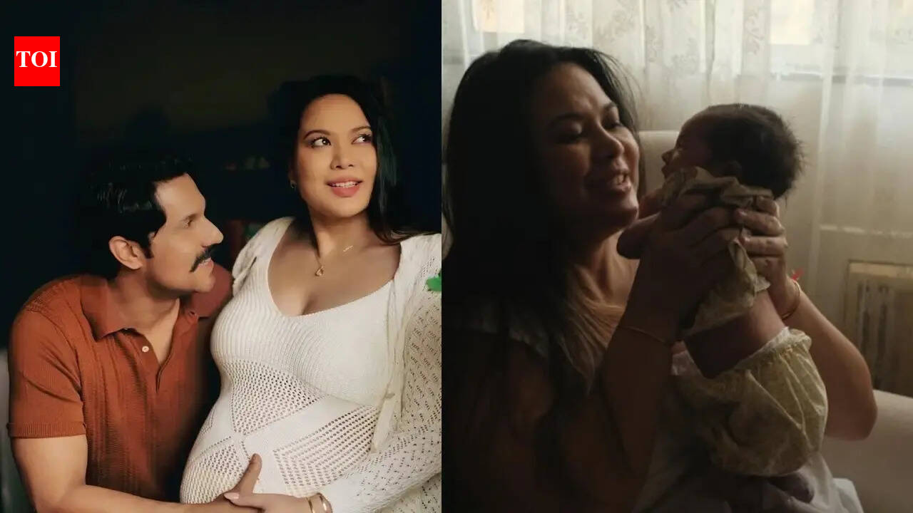 Randeep Hooda, Lin Laishram reveal their baby girl's name to the world along with her FIRST glimpse, here's what Nyomica means |