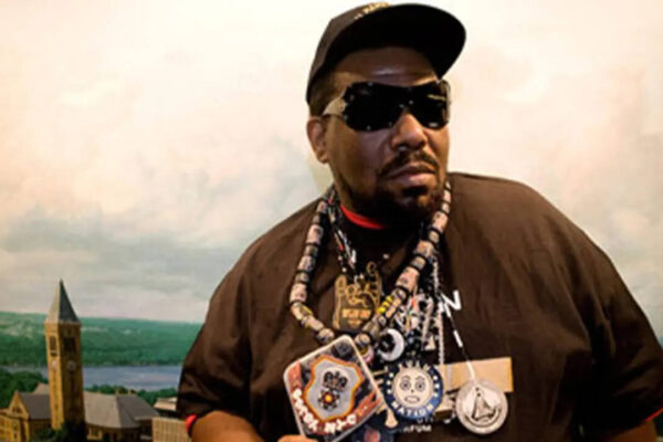 Afrika Bambaataa, who helped shape early hip-hop and became a famous DJ |