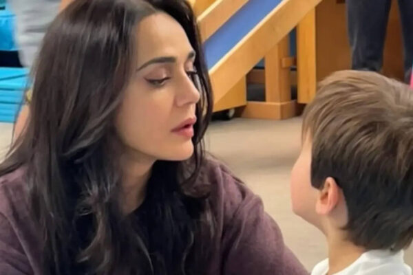 Preity Zinta shares candid spring break moments with twins in rare family update |