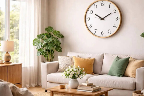 What is the best direction to place a wall clock at home to attract prosperity and good luck |