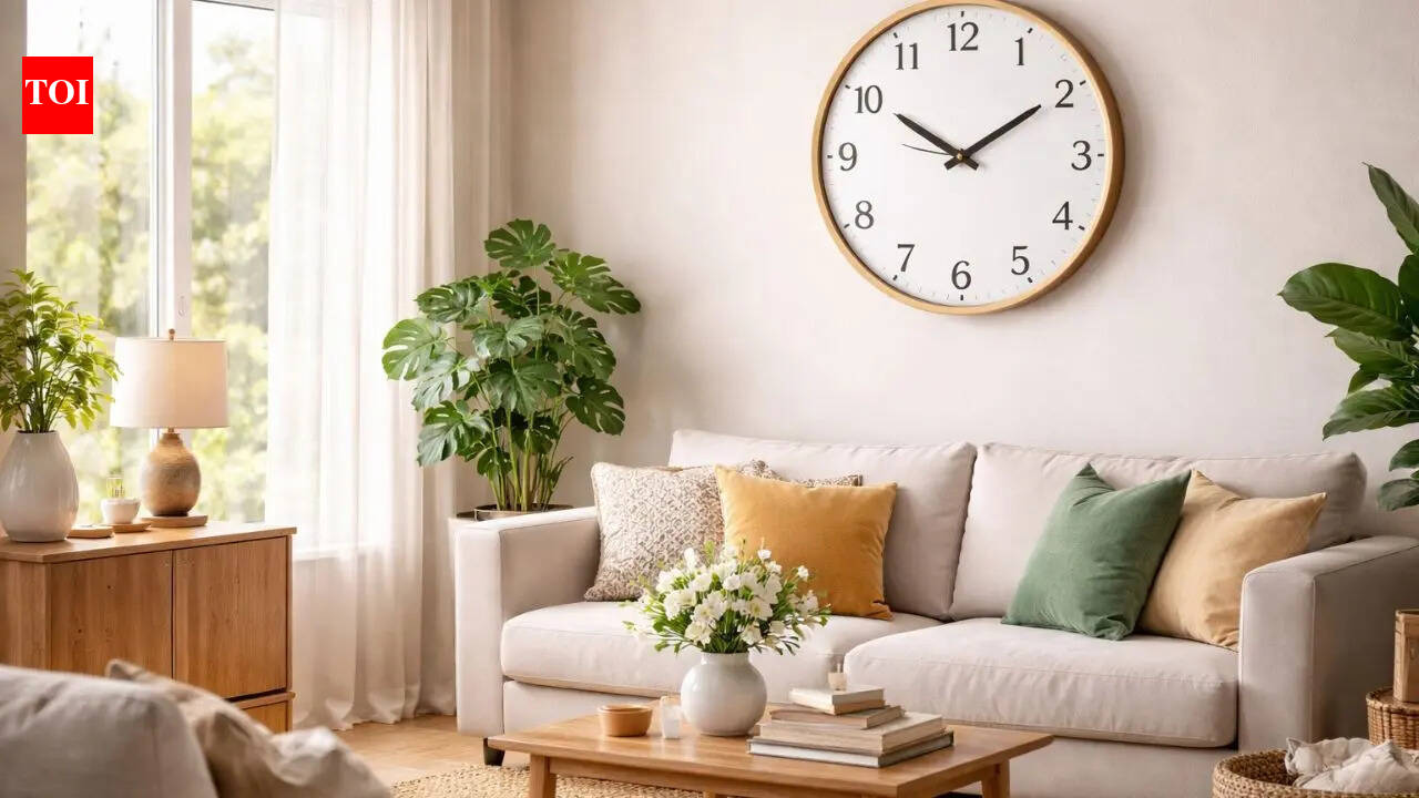 What is the best direction to place a wall clock at home to attract prosperity and good luck |