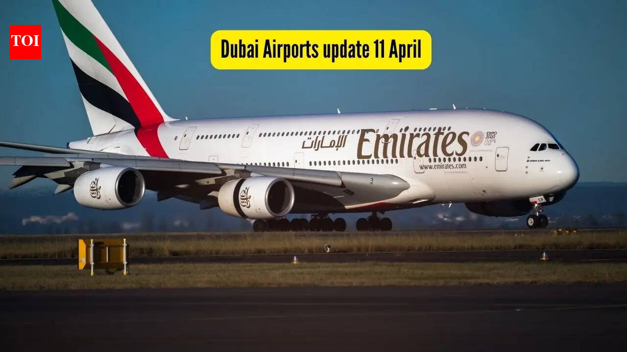 Dubai Airports update 11 April: Emirates operates reduced flights across 100+ destinations; passengers can rebook till June 15