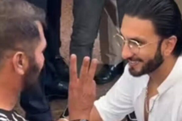 Ranveer Singh wins praise for sweet gesture towards Indian wheelchair cricketer Bhima Khunti at airport | Hindi Movie News