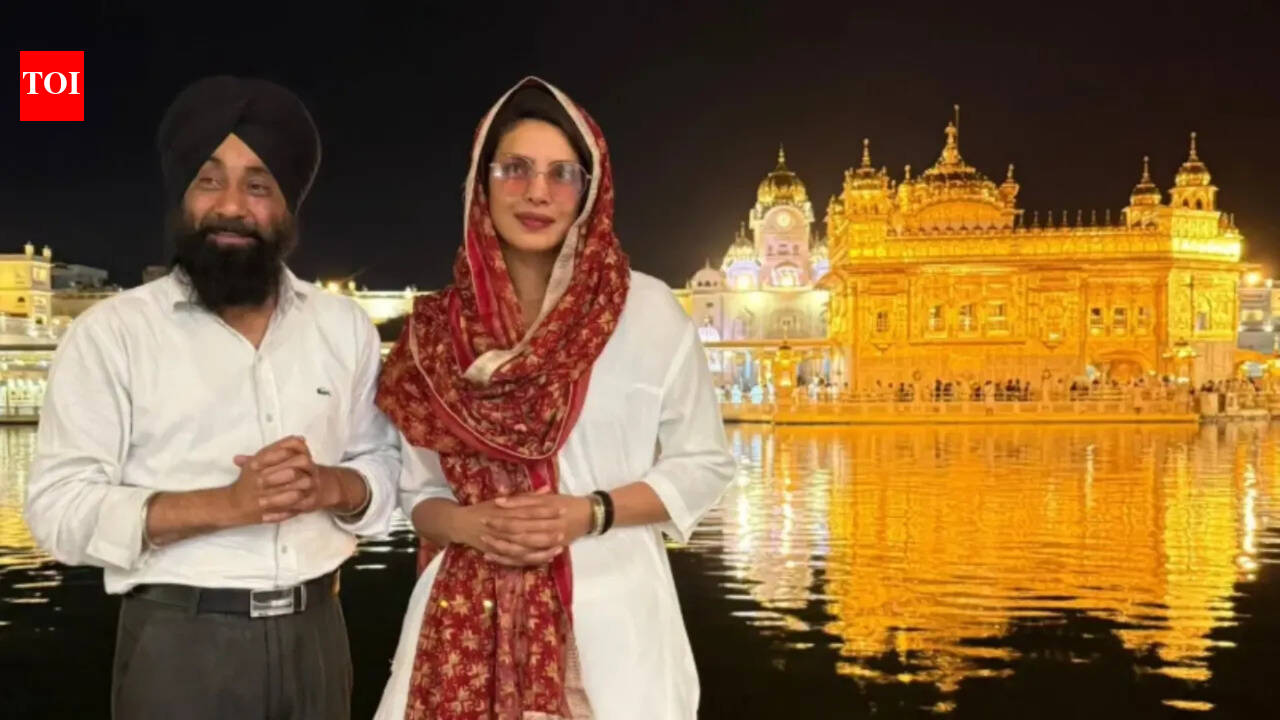 Priyanka Chopra visits Golden Temple for the second time this month: Offers prayers for new film ‘Amri’ |