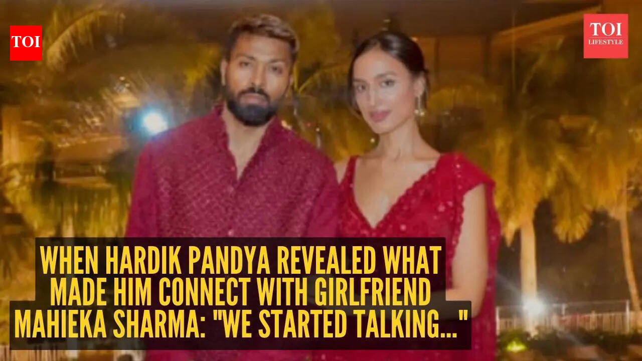 Mahieka Sharma: When Hardik Pandya revealed what made him connect with girlfriend Mahieka Sharma: "We started talking..." |