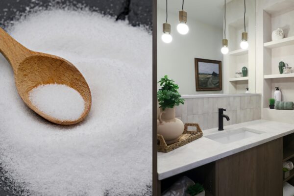 This simple salt bag hack can cut moisture from your bathroom and keep it fresh |