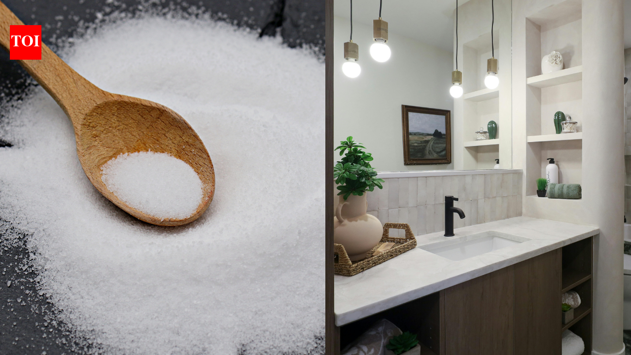 This simple salt bag hack can cut moisture from your bathroom and keep it fresh |