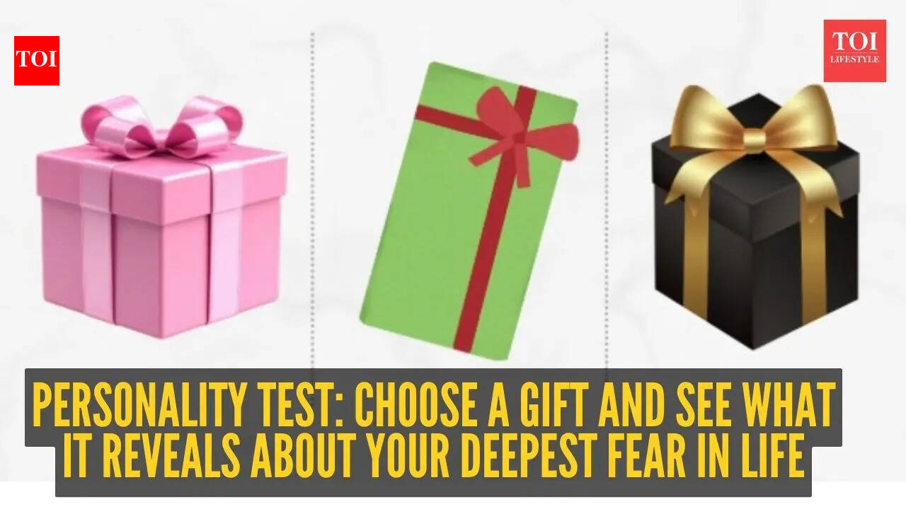 Personality test: Choose a gift and see what it reveals about your deepest fear in life |