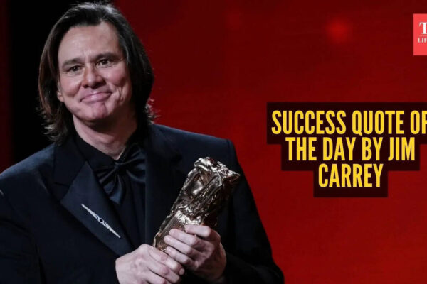 Success quote of the day by Jim Carrey - 'You can fail at what you don't want, so you might as well take a chance on doing what you love'