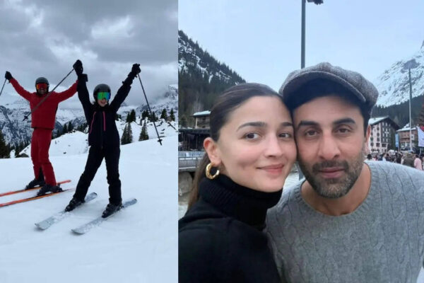 Alia-Ranbir Wedding Anniversary: Alia Bhatt, Ranbir Kapoor celebrate anniversary with snow and skiing, the actress drops PICS, fans are reminded of 'Yeh Jawaani Hai Deewani' | Hindi Movie News