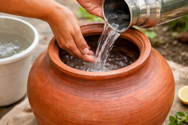 Why you should not wash a new clay pot with your hands inside: The right way to clean a matka |