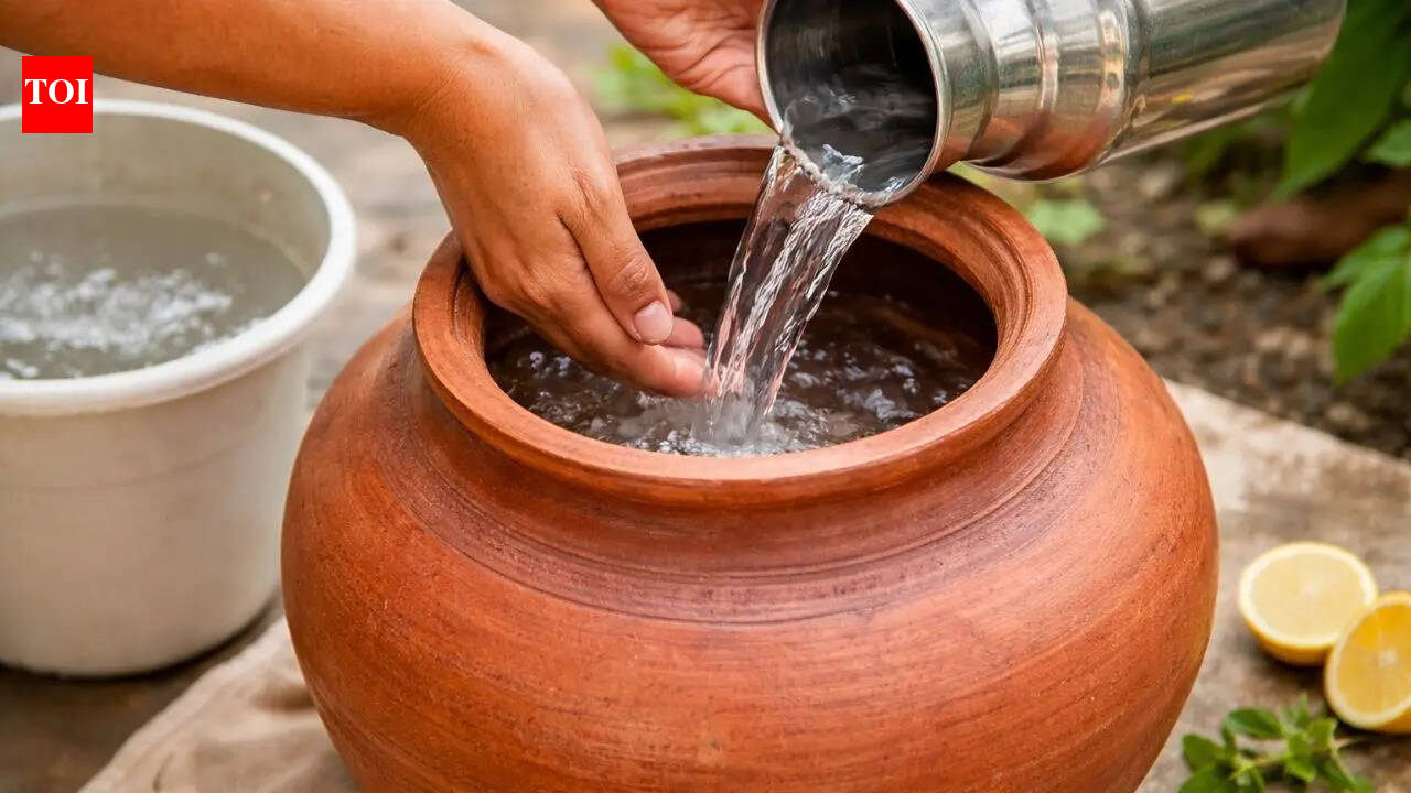 Why you should not wash a new clay pot with your hands inside: The right way to clean a matka |