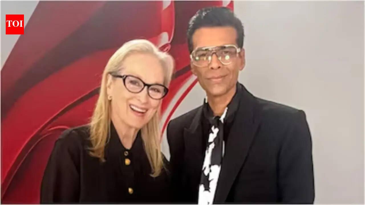 Karan Johar drops his phone in front of Meryl Streep: Jokes ‘I’ll never change it now’ |