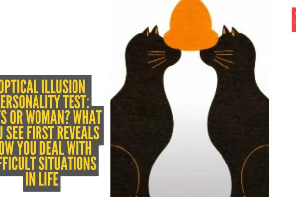 Optical illusion personality test: Cats or woman? What you see first reveals how you deal with difficult situations in life |