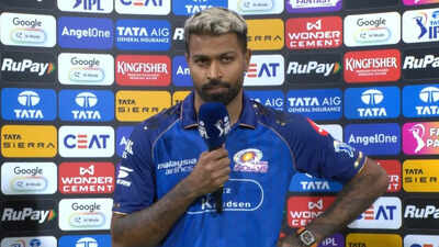 ‘I don’t have much to say’: ‘Dejected’ Hardik Pandya after MI sink to fourth straight defeat | Cricket News