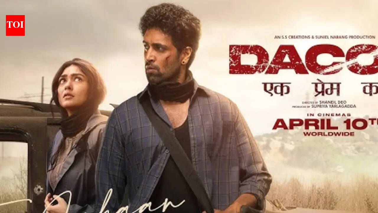 'Dacoit' box office collections day 8: Adivi Sesh and Mrunal Thakur film crosses Rs 12 crores overseas | Telugu Movie News