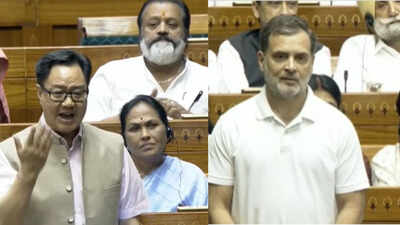 ‘Govt taking away their power’ vs ‘Why Rajiv Gandhi opposed’: Rahul–Rijiju clash over OBCs during women’s quota–delimitation debate | India News