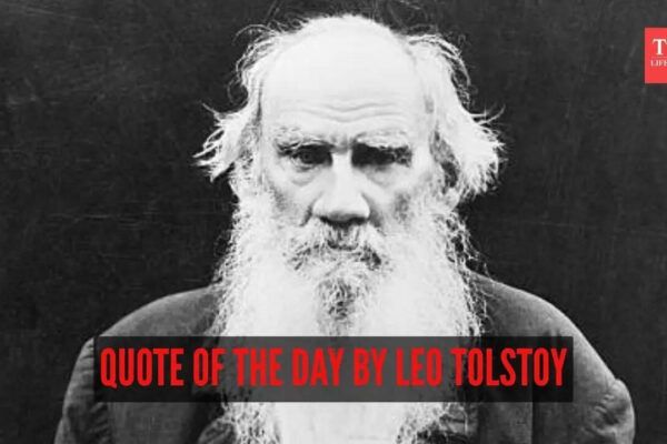 Quote of the day by Leo Tolstoy: “The changes in our life must come from the impossibility to live otherwise than according to the demands of our conscience not from our mental resolution to try a new form of life”