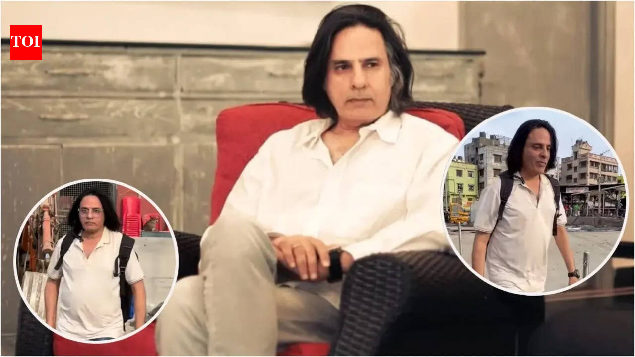 'Aashiqui' star Rahul Roy spotted in Mumbai looking strikingly different, fans react to the actor’s new long-hair avatar - Watch | Hindi Movie News