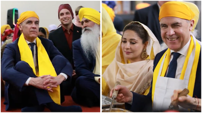 Mark Carney Visit Gurdwara Sahib Ottawa: Watch: Canada PM Mark Carney celebrates Sikh Heritage Month, joins community service at Ottawa gurdwara