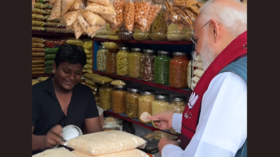 'Do you eat onions?' PM Modi takes 'Jhalmuri break' during Bengal poll campaign - watch | India News