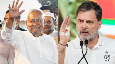 'Nitish Kumar was compromised': Rahul Gandhi's big claim on NDA's decision behind 'Sushasan Babu's' Bihar exit | India News