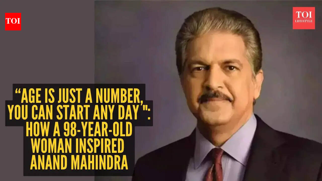 “Age is just a number, you can start any day ": How a 98-year-old woman inspired Anand Mahindra