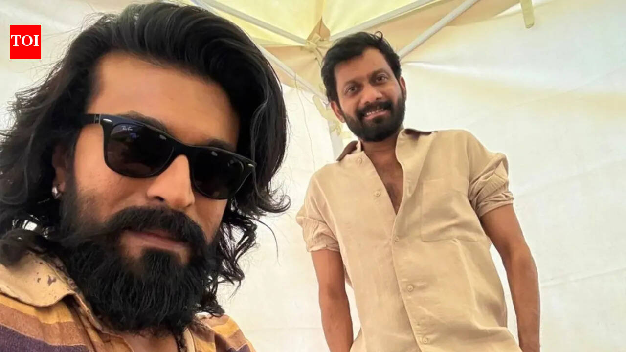 Ram Charan and Buchi Babu Sana share fun selfie from 'Peddi' sets as makers confirm six days left for shoot completion |