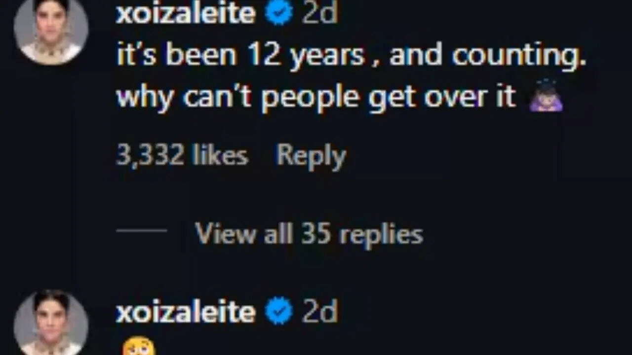 Izabelle Leite reacts to viral post on ex Virat Kohli’s ‘taste in women’ amid LizLaz ‘like’ row: 'It’s been 12 years...' | Hindi Movie News