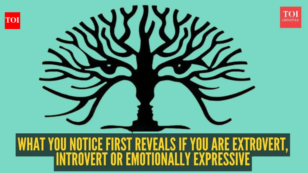 Optical illusion personality test: Tree, eyes, two faces? What you notice first reveals if you are extrovert, introvert or emotionally expressive |