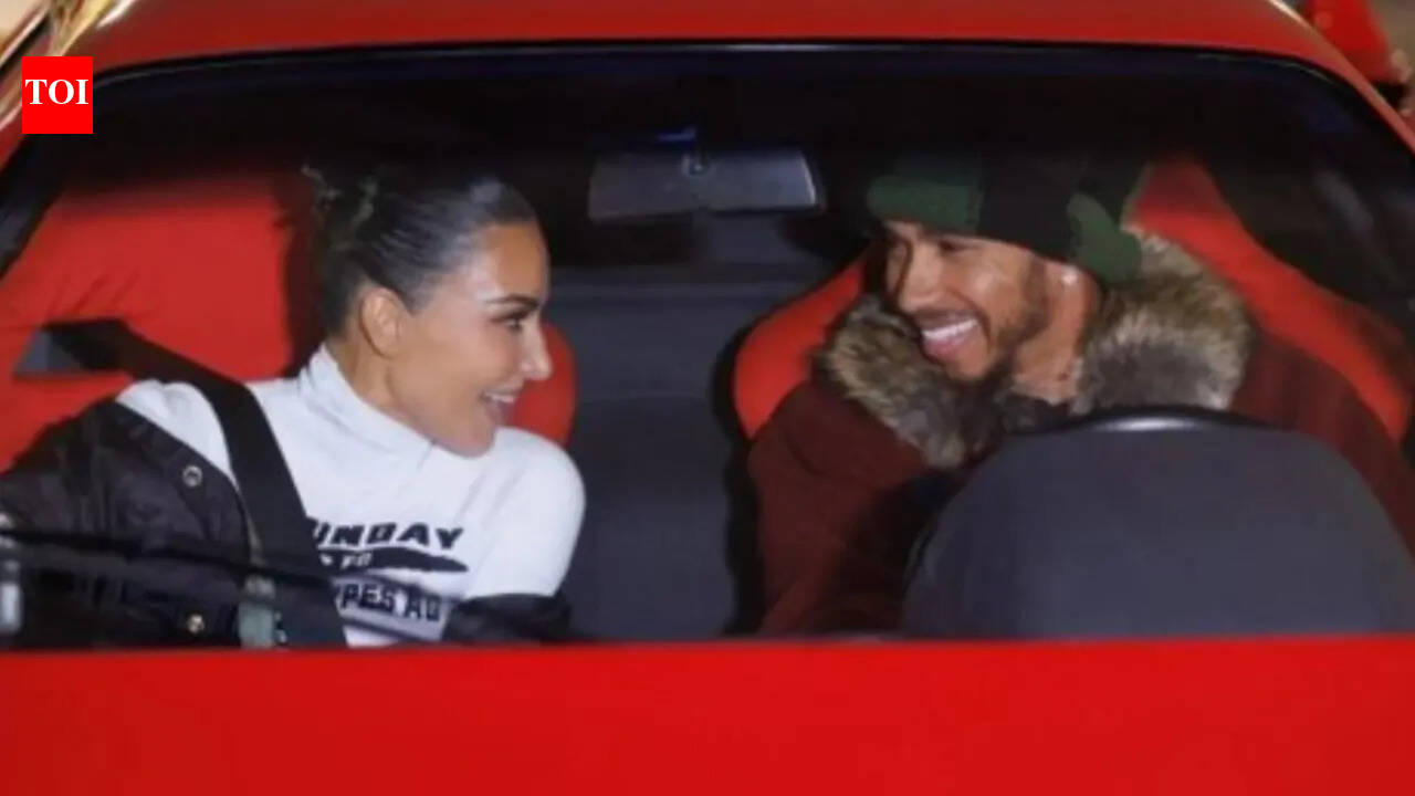 Lewis Hamilton and Kim Kardashian pack on the PDA on Malibu beach date - WATCH﻿ |