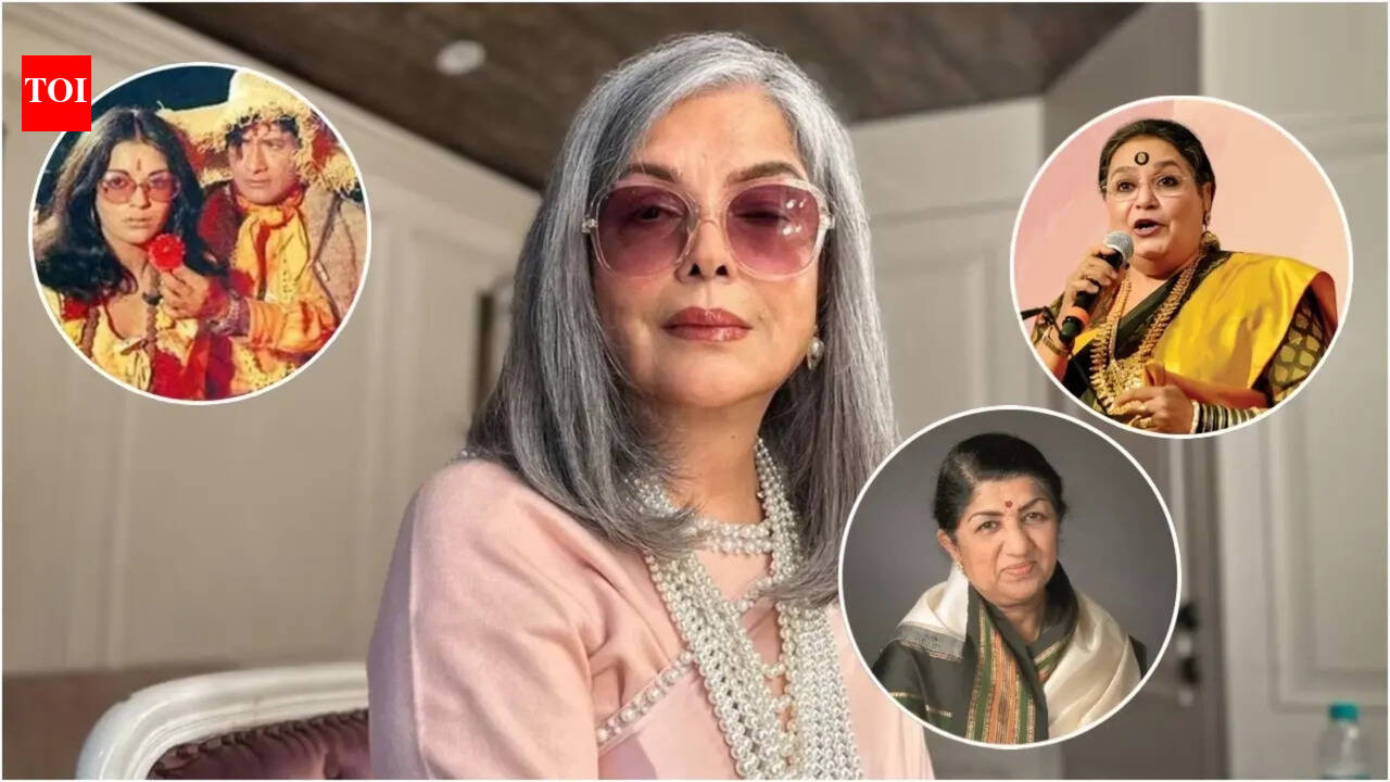 Zeenat Aman reveals Asha Bhosle's 'Dum Maro Dum' was originally meant for Lata Mangeshkar and Usha Uthup | Hindi Movie News