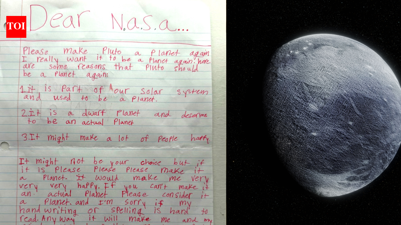 “Please make Pluto a planet again”: 10-year-old’s letter gets a surprising reply from NASA chief