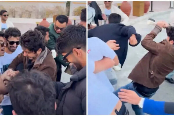 Shah Rukh Khan's son Aryan Khan turns ‘joota churai’ into a mini war at friend’s wedding; nearly falls but refuses to give up shoe |