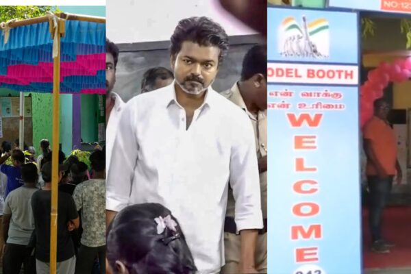 Tvk Vijay: Tamil Nadu elections: Star-studded voting day, Vijay appeals to EC, robot greets voters – Top developments | India News