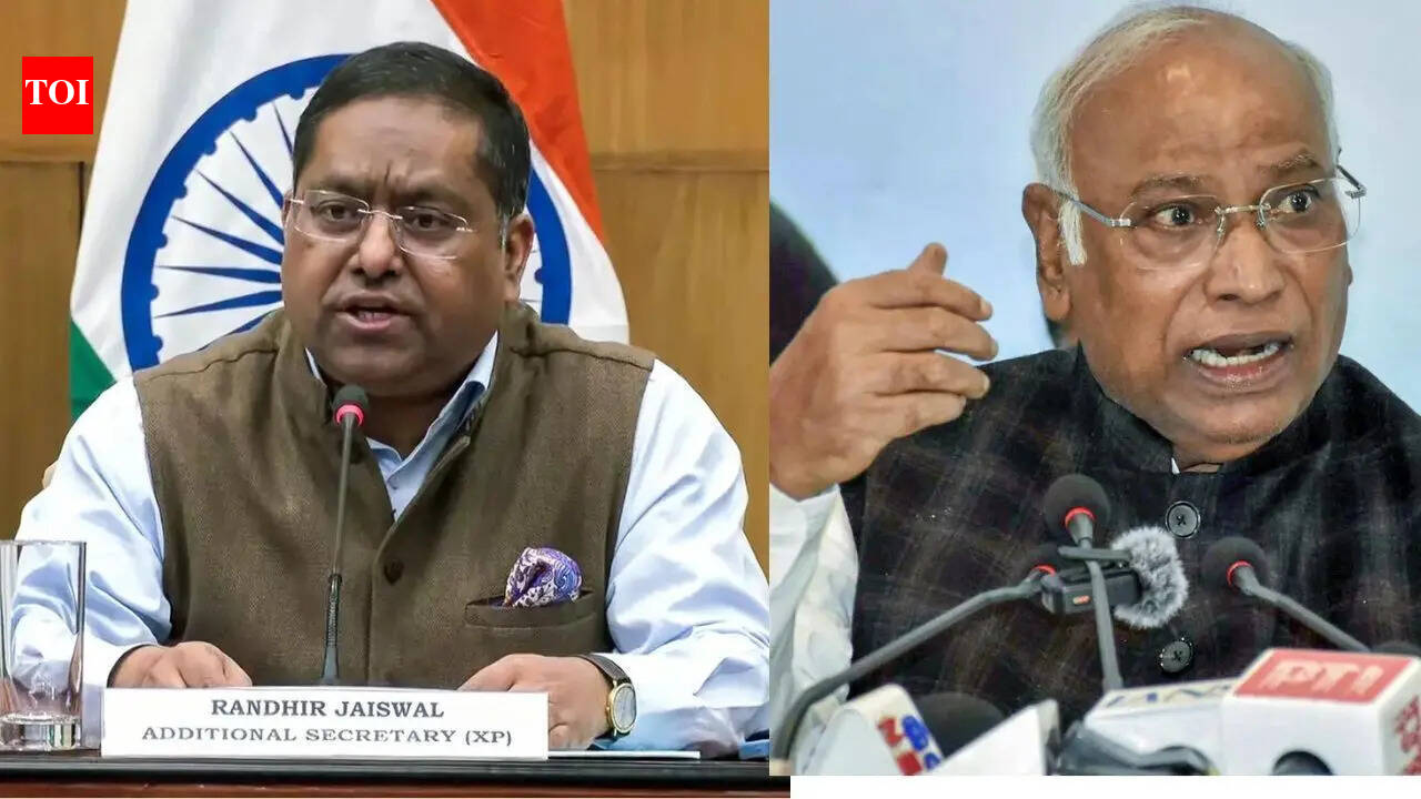 Evening news wrap: MEA reacts to Trump's 'hellhole' remark; Kharge says 'will reply' to EC notice & more | India News