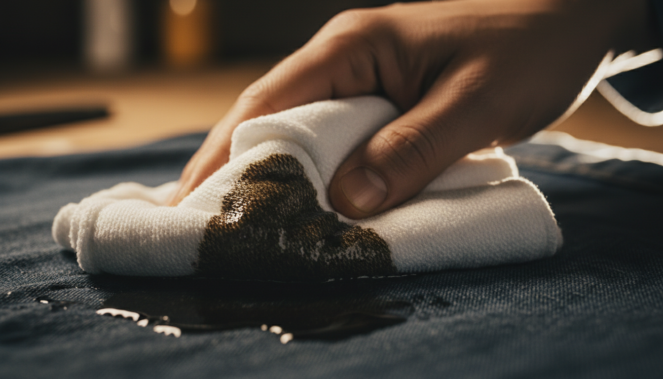 Beyond the scrub: The new science of lifting oil stains without harsh chemicals |