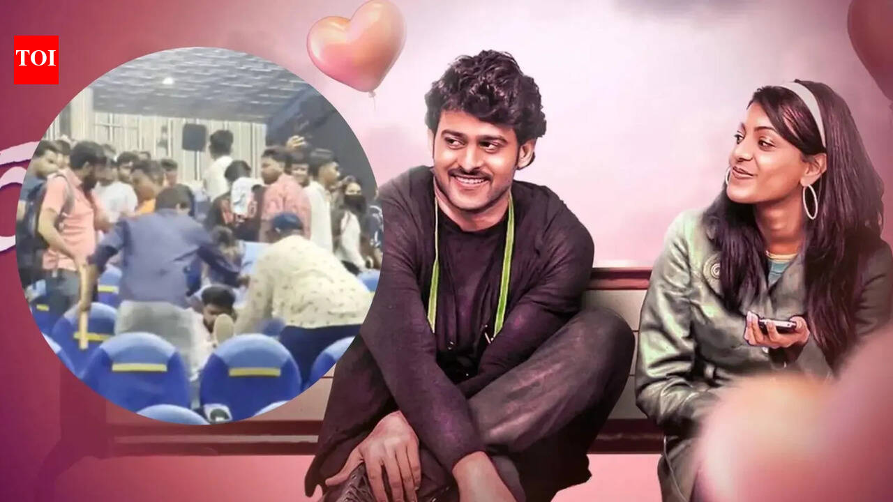 Prabhas fan brutally attacked in a theatre; Know what really happened at 'Darling' re-release | Telugu Movie News
