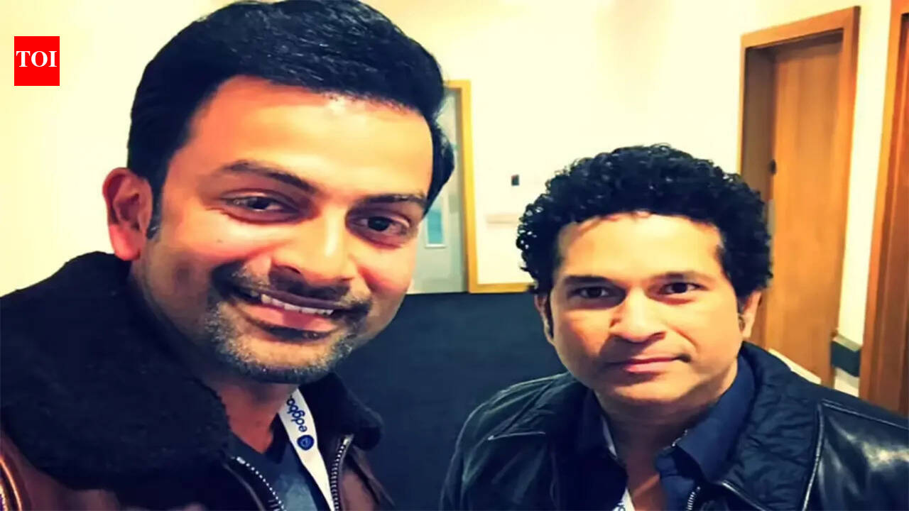 Prithviraj recalls meeting Sachin Tendulkar on flight: ‘I felt clueless’ | Malayalam Movie News