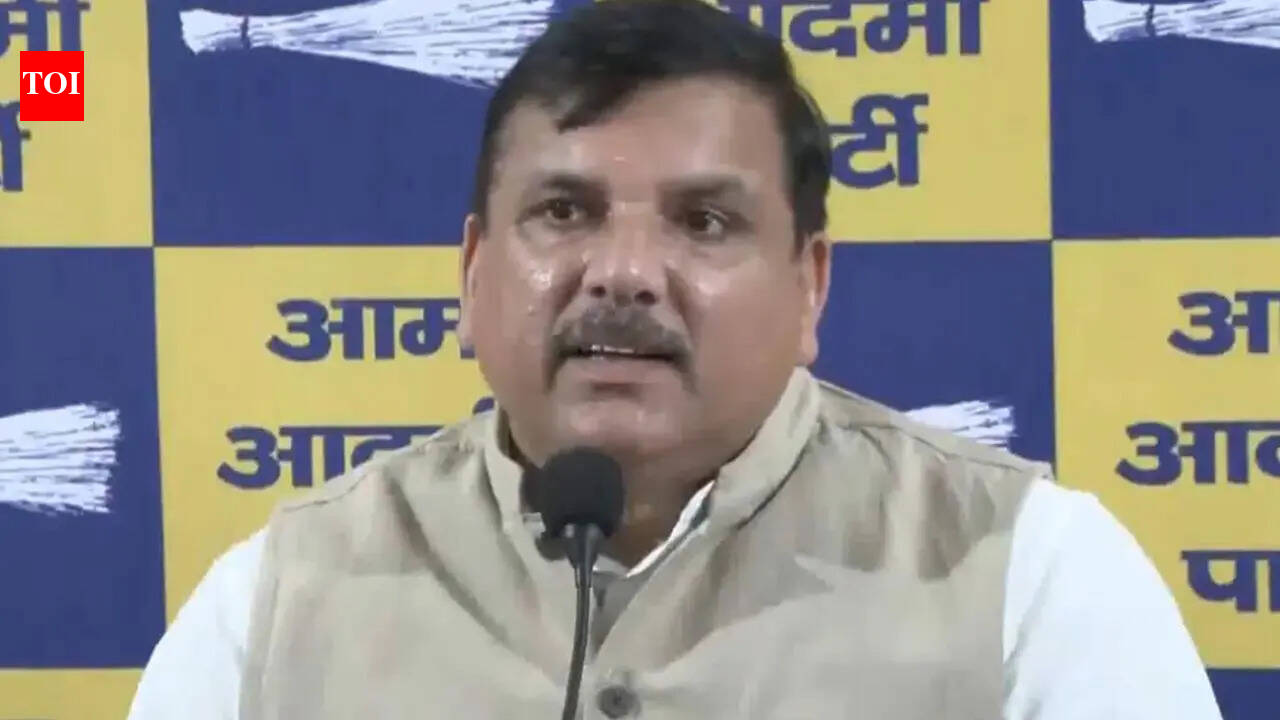 'Bharatiya Jhootha Party': Sanjay Singh slams BJP over 'Sheeshmahal 2' claim, threatens defamation suits | India News