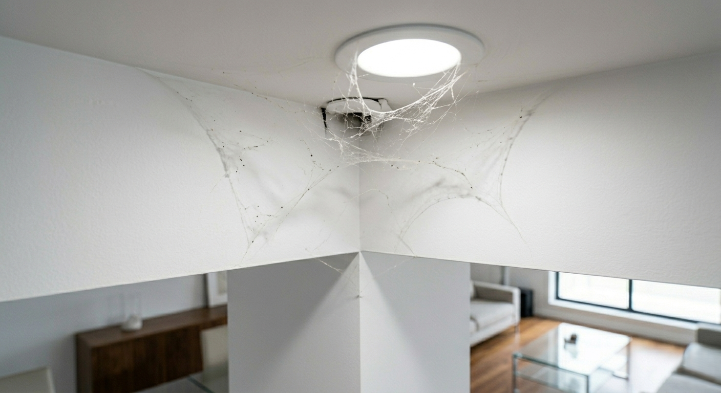 Have you been ignoring the corners of your ceiling? Try this simple fix |