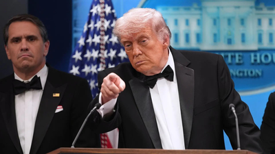 Donald Trump: 'I'm not a paedophile': Trump snaps at reporter over question on DC shooter’s 'manifesto'