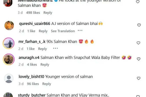 Sajid Nadiadwala's son Sufyan goes viral for uSajid Nadiadwala's son Sufyan goes viral for uncanny resemblance to Salman Khan; netizens react, 'Younger version of Bhai'ncanny resemblance to Salman Khan; netizens react, 'Younger version of Bhai' |