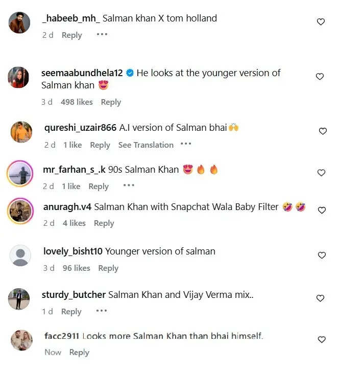 Sajid Nadiadwala's son Sufyan goes viral for uSajid Nadiadwala's son Sufyan goes viral for uncanny resemblance to Salman Khan; netizens react, 'Younger version of Bhai'ncanny resemblance to Salman Khan; netizens react, 'Younger version of Bhai' |