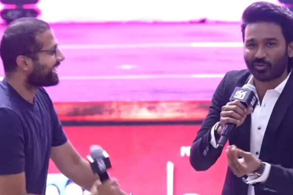 Dhanush clears air on 'Kara' pronunciation; hints at new project with director Venky Atluri: 'Let’s do it again' | Tamil Movie News