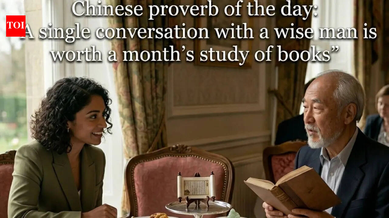 Chinese proverb of the day: “A single conversation with a wise man is worth a month’s study of books” — what it reveals about learning, experience, and real-world understanding |