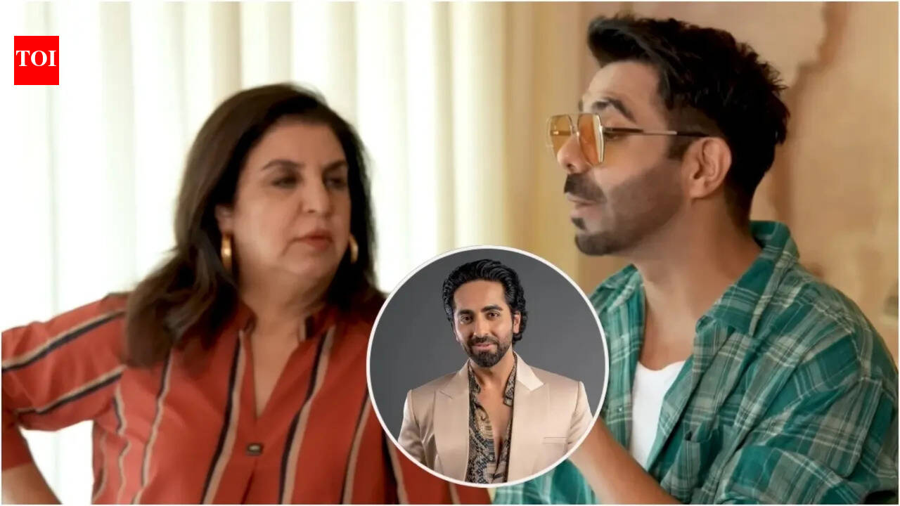 'Sorry, Ayushmann Khurrana': Farah Khan says Aparshakti Khurana has better comic timing | Hindi Movie News