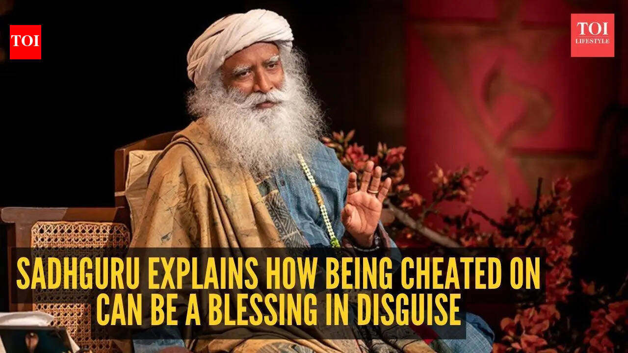Sadhguru explains how being cheated on can be a blessing in disguise