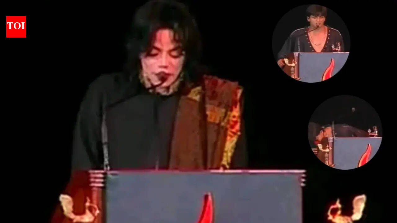 When Shah Rukh Khan kissed the dais where Michael Jackson stood during his iconic 1996 India visit | Hindi Movie News